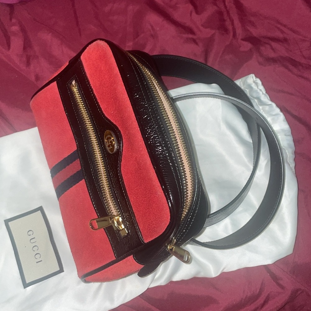 ✨Host Pick✨ Gucci Small Suede Ophidia Belt Bag - Picture 15 of 16